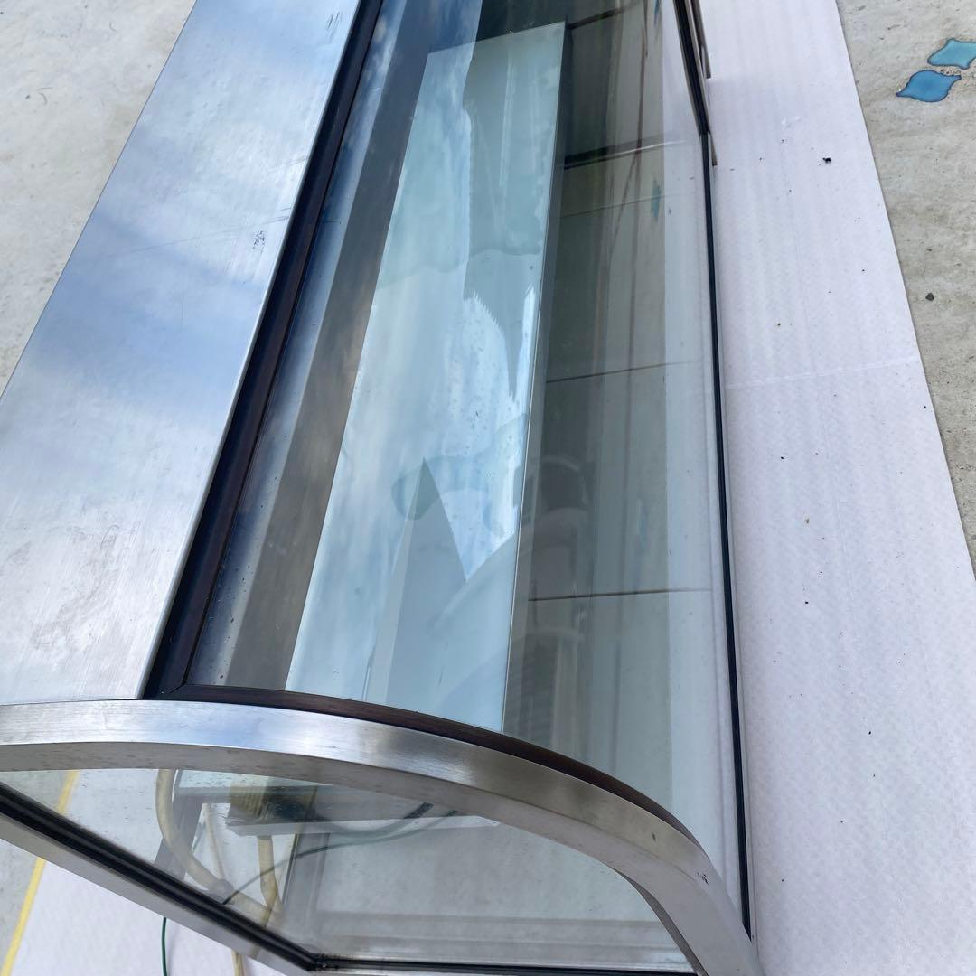 ちひろ冷蔵ショーケース 卓上タイプ 自然対流方式 後引戸 店舗カフェ