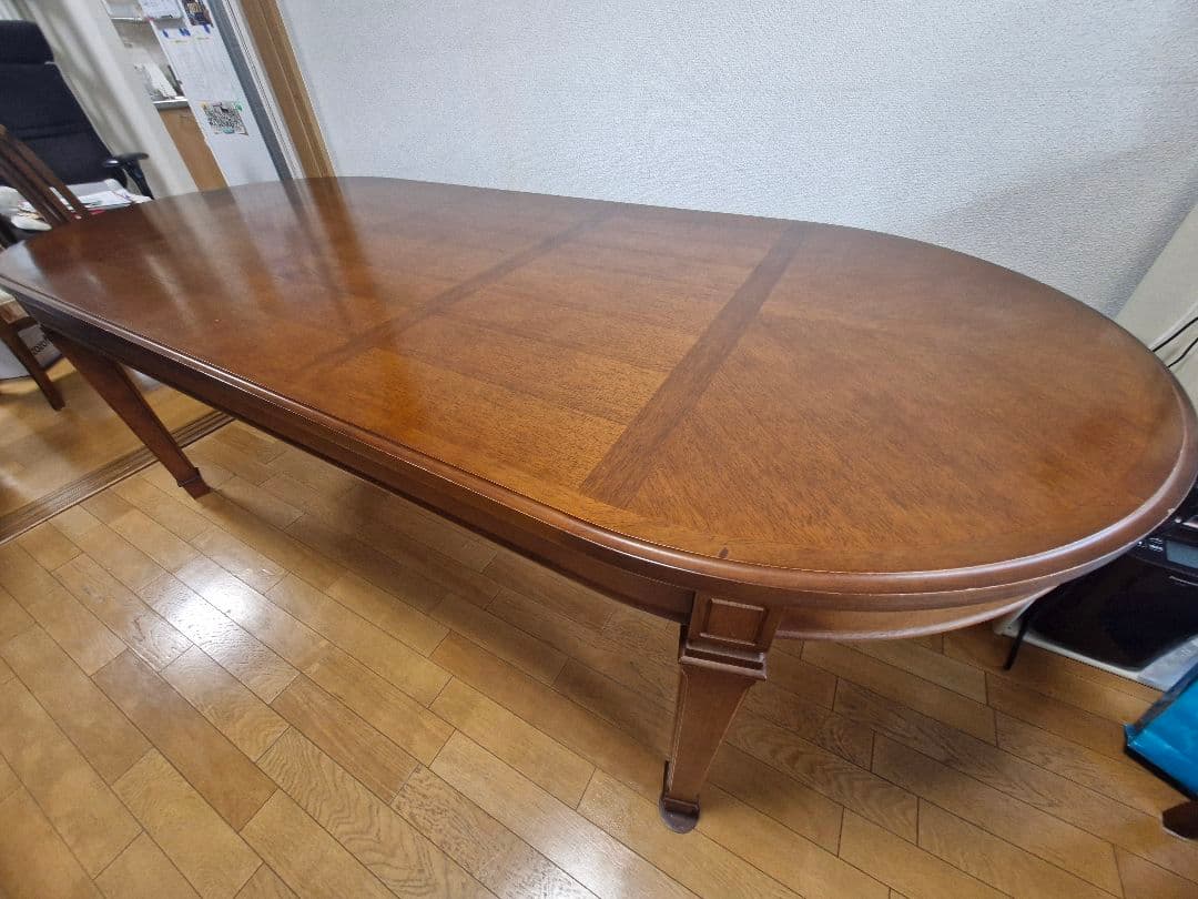 [最終値下げ！]マルニ 楕円形ダイニングテーブル 2.3M