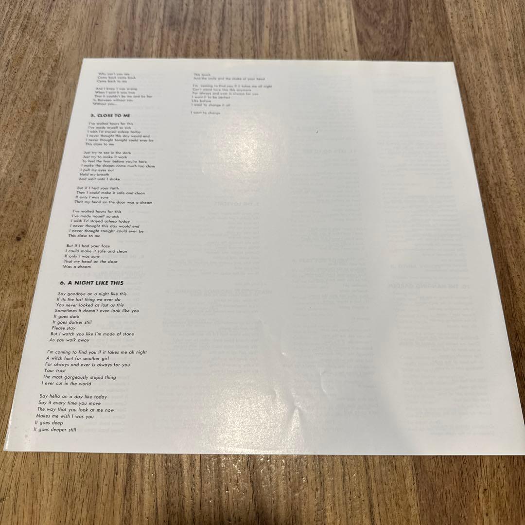 レア！Staring At The Sea • The Images 日本盤LD