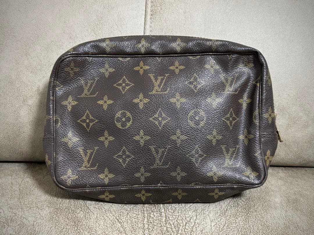 ルイヴィトン トゥルーストワレット23 ポーチ M47524 モノグラム 白タグ