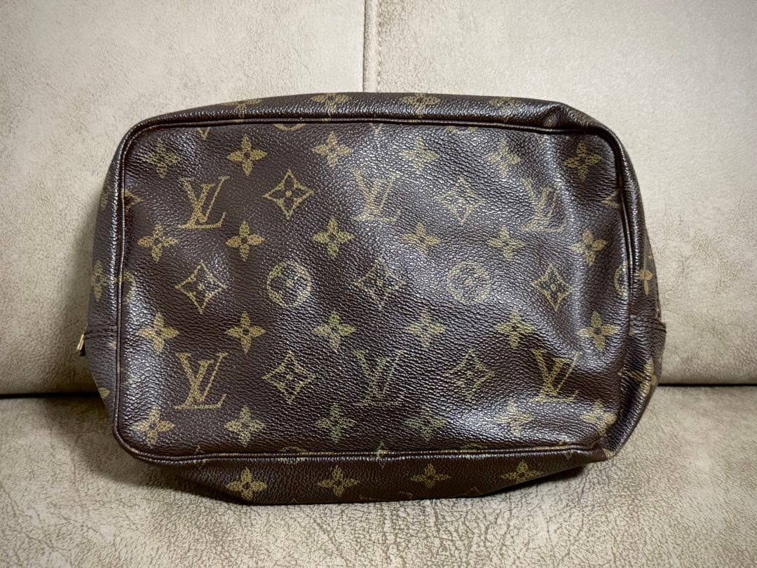 ルイヴィトン トゥルーストワレット23 ポーチ M47524 モノグラム 白タグ