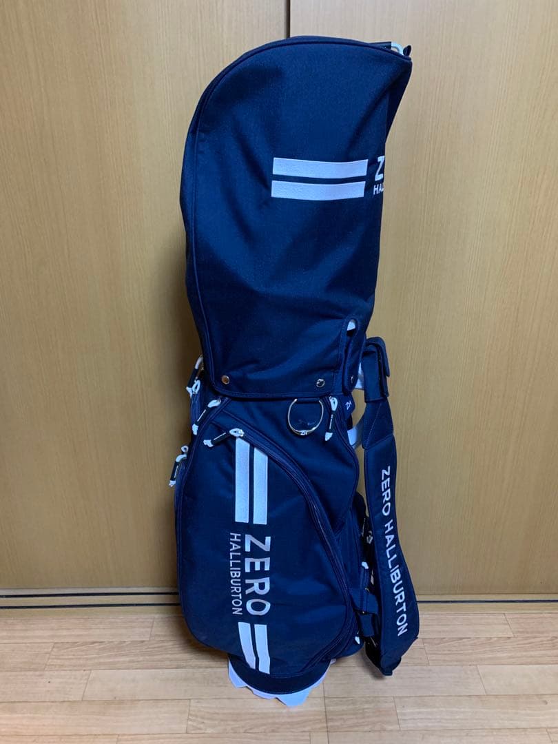 お買い得‼️正規品❗️美品❗️ゼロハリバートン キャディバッグ　ネイビー