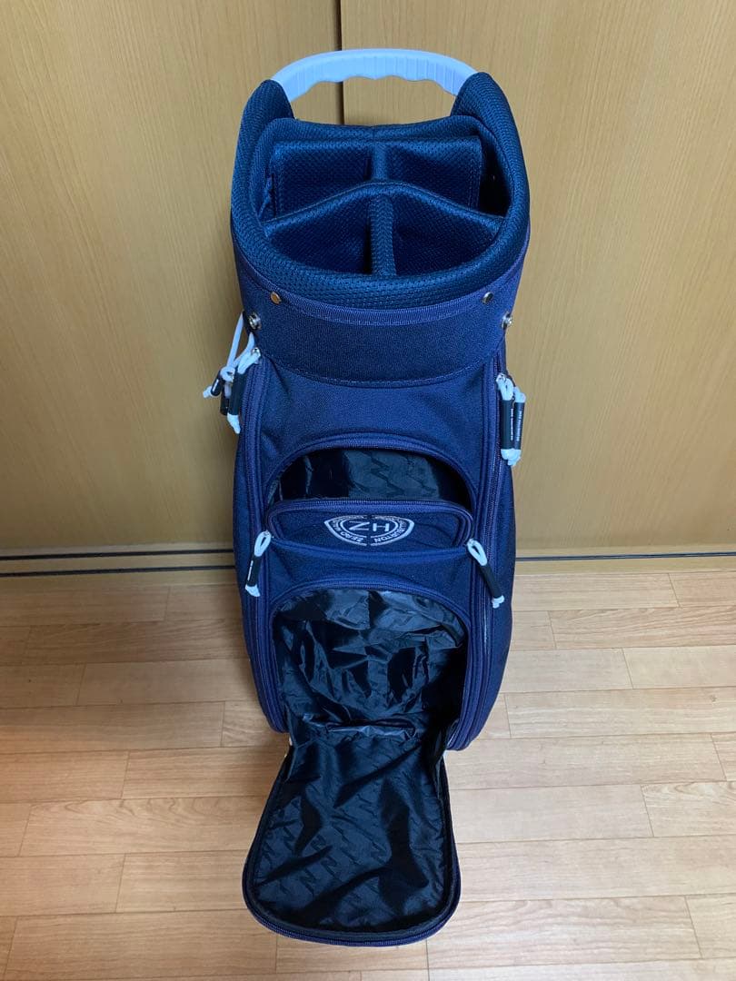 お買い得‼️正規品❗️美品❗️ゼロハリバートン キャディバッグ　ネイビー