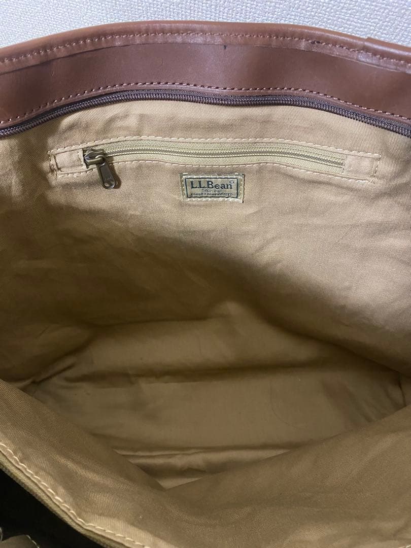 L.L.Bean llbean LLビーン　レザートートバッグ　ショルダーバッグ