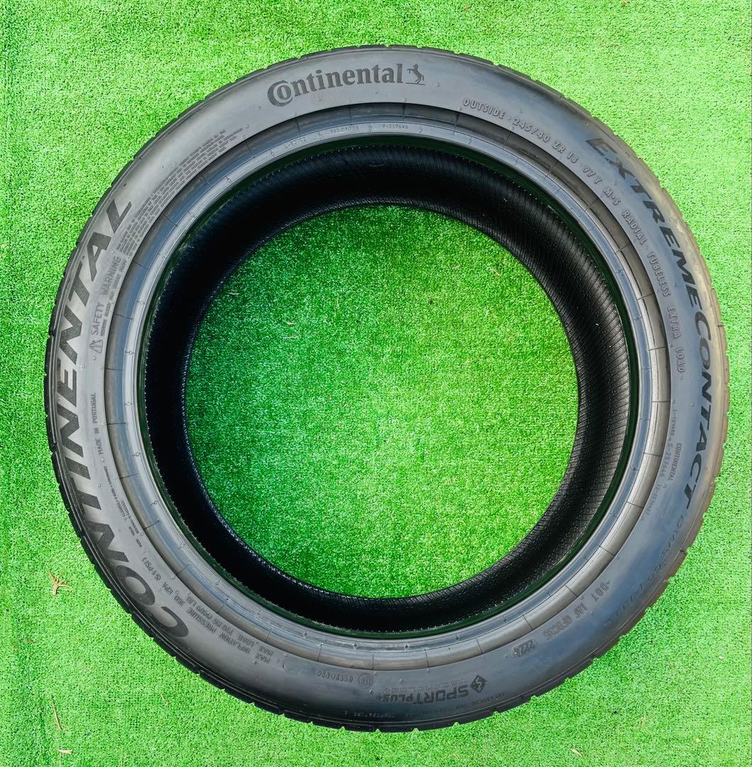 245/40ZR18.Continental EXTREME.24年製9.5分山