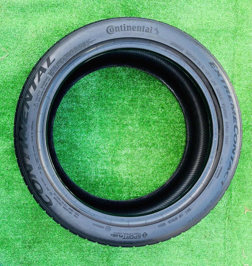 245/40ZR18.Continental EXTREME.24年製9.5分山