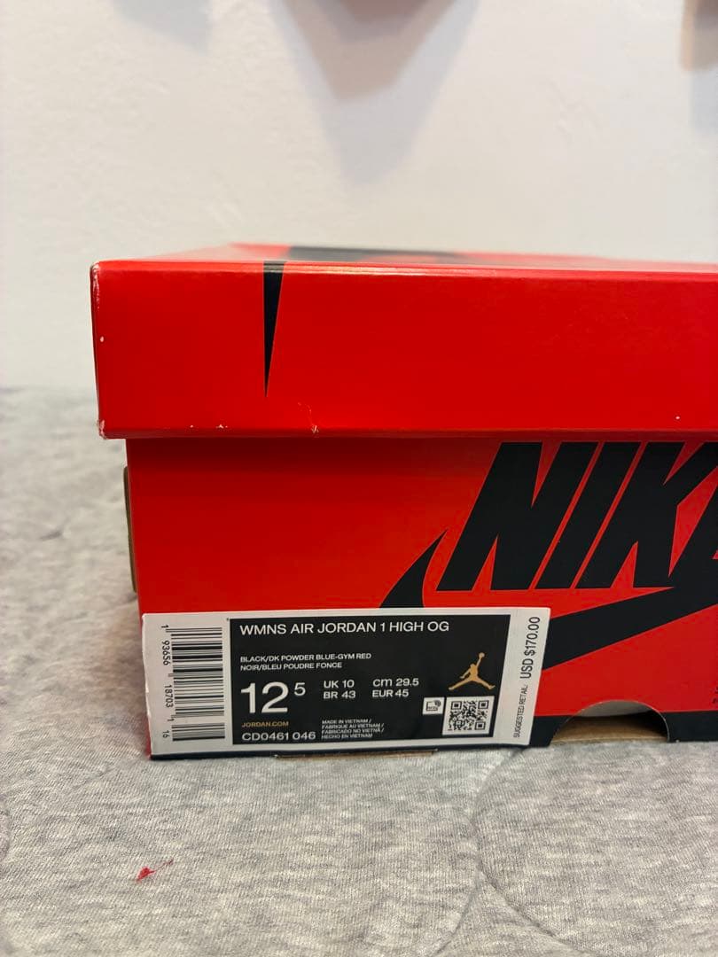 NIKE air jordan 1 unc to Chicago日本未発売