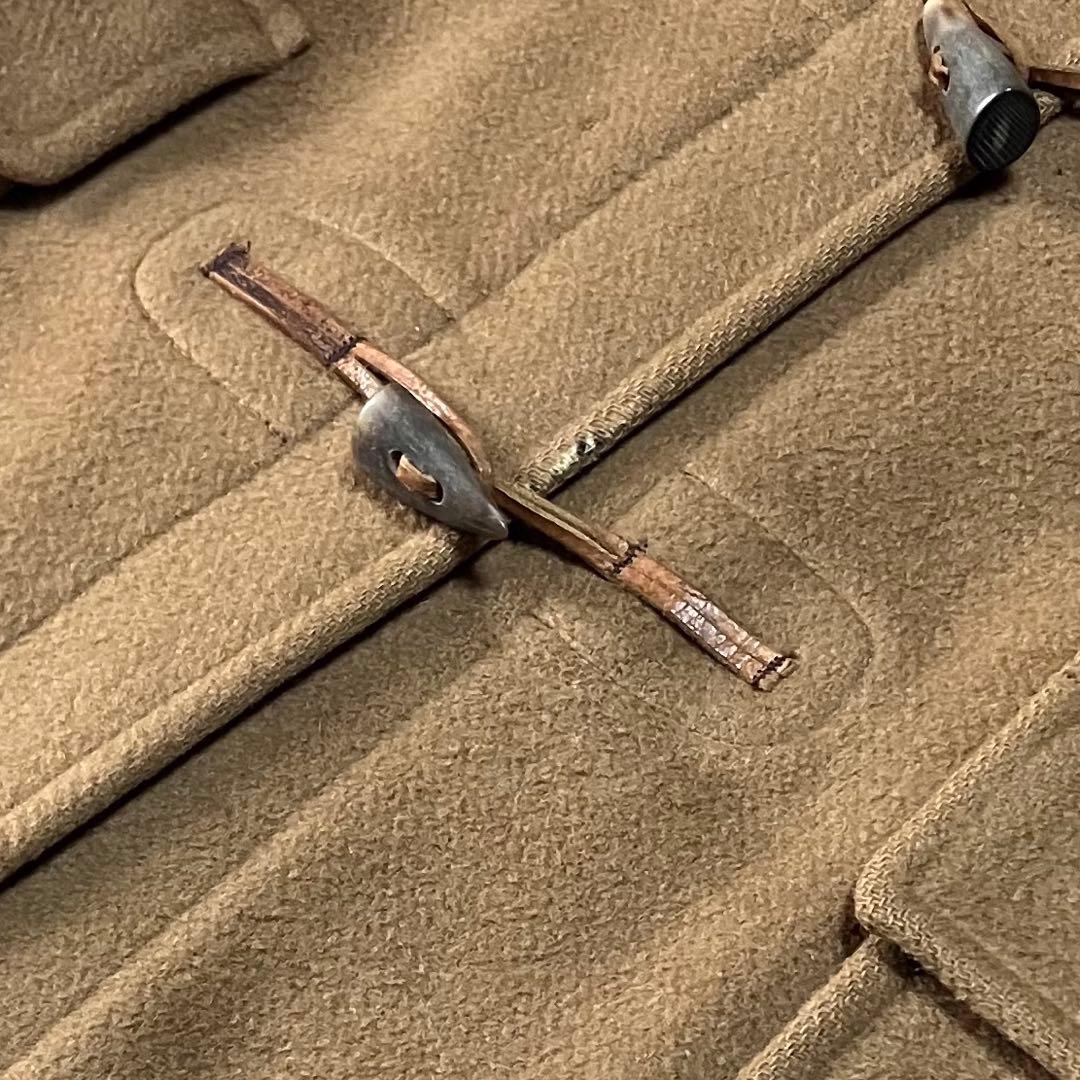 ✨美品✨バーバリー ダッフルコート フード ノバチェック キャメル 英国製 L