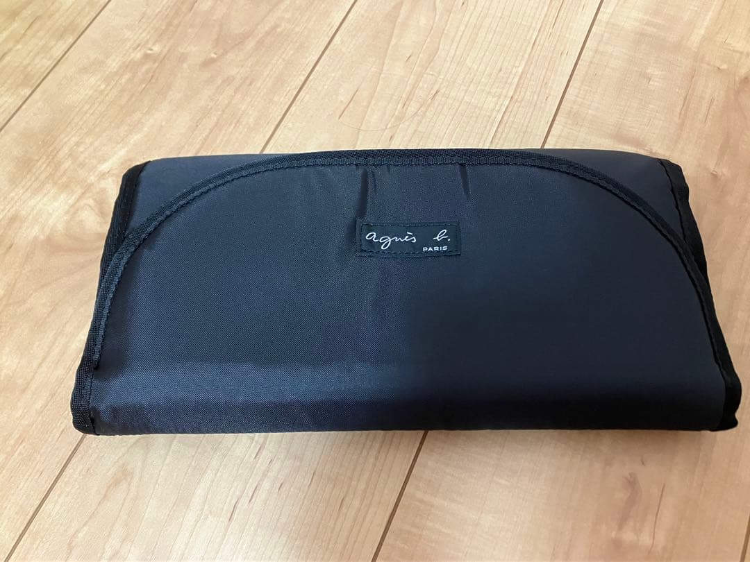 美品　1回使用のみ！　agnès b. ブラック マザーズバッグ