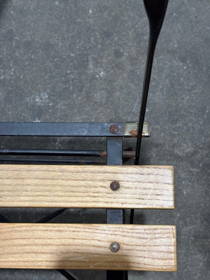 ガーデンテーブル&チェアセット 木目