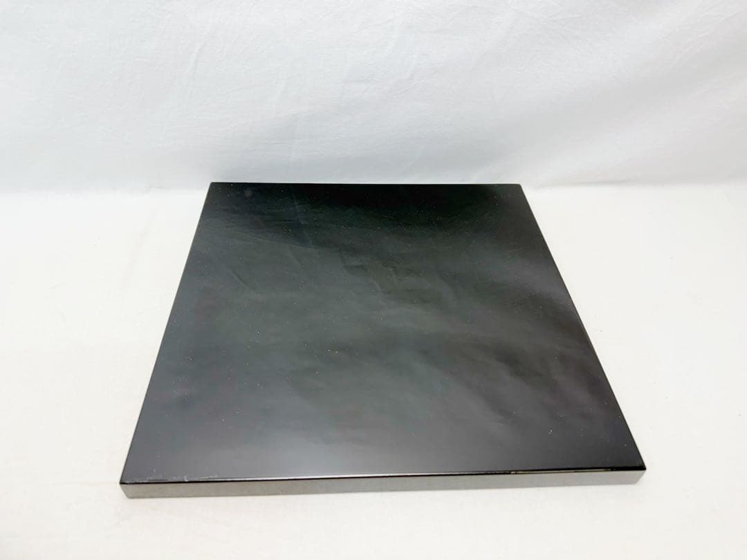 ほぼ未使用 茶道具 月松斎 黒真塗 面取風炉 土風炉 五徳 前瓦 敷板 底瓦共箱