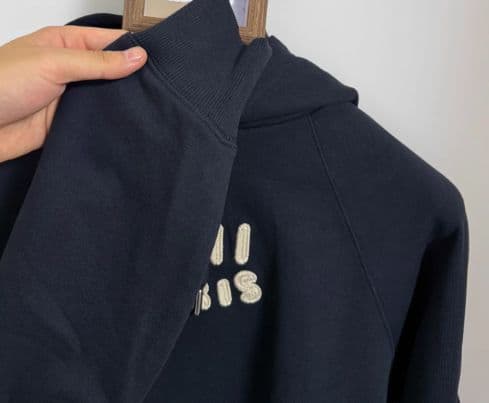 ✨ AMI PARIS ネイビーパーカー L