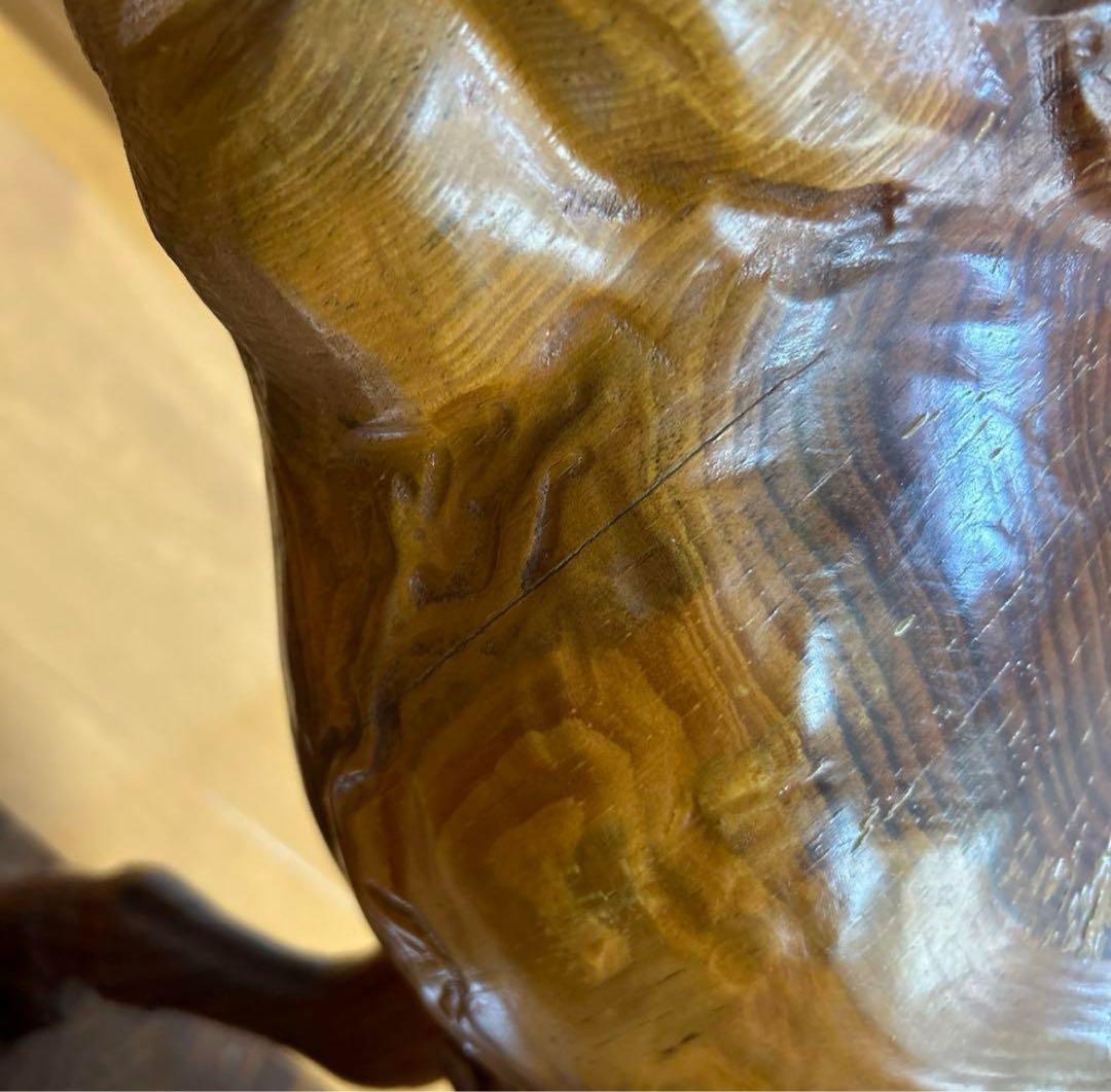 ★ 馬　置物　木　木製　木彫り　インテリア　オブジェ　豪華