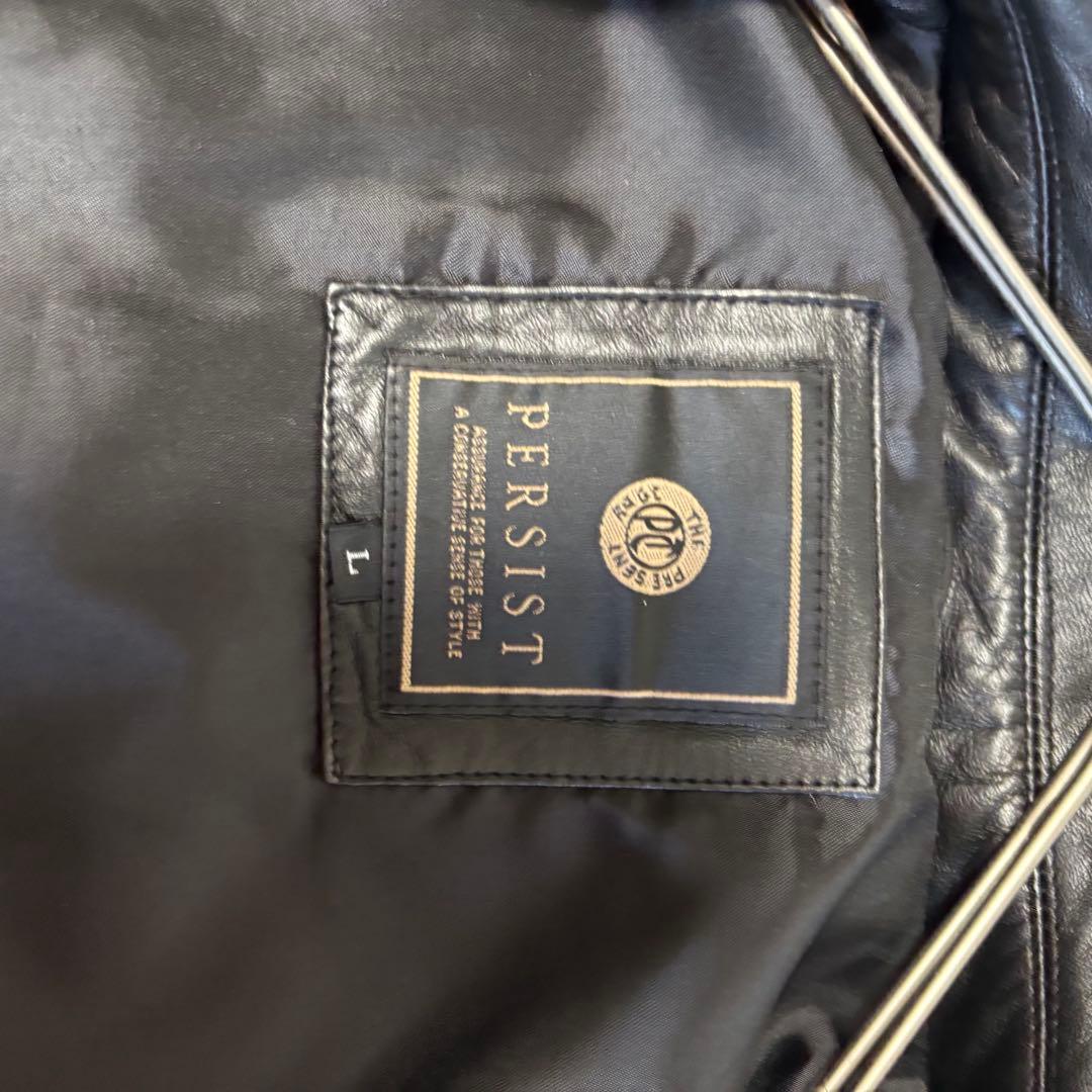 美品✨90's レザージャケット　羊革　ブルゾン　黒　L 菅田将暉　キムタク