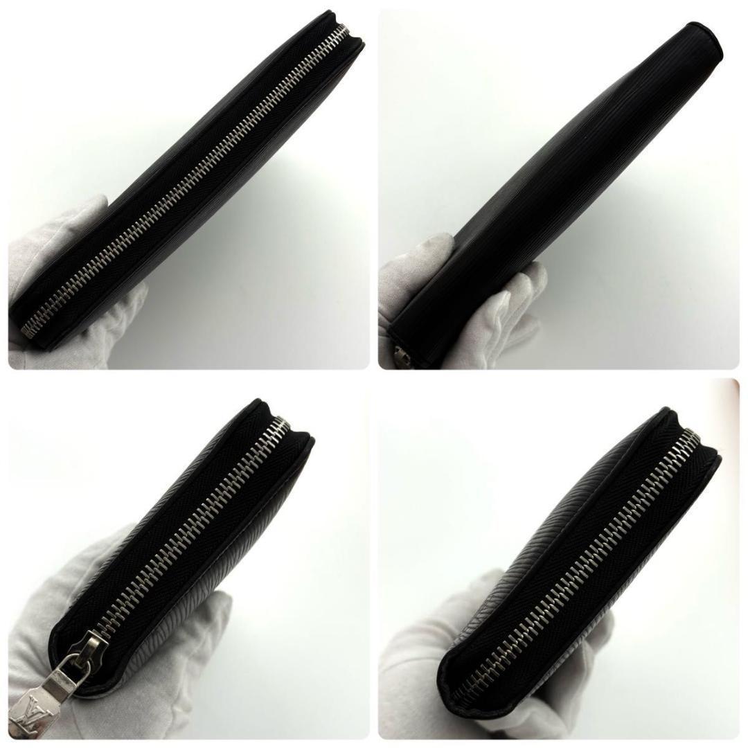 【最高級美品】ルイヴィトン エピ ノワール ジッピーオーガナイザー 長財布