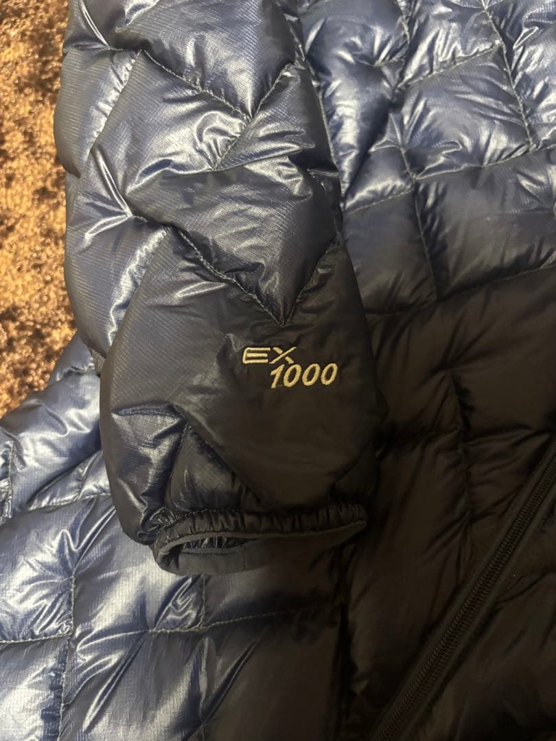 mont-bell プラズマ1000 ダウンジャケット ネイビー アルパイン