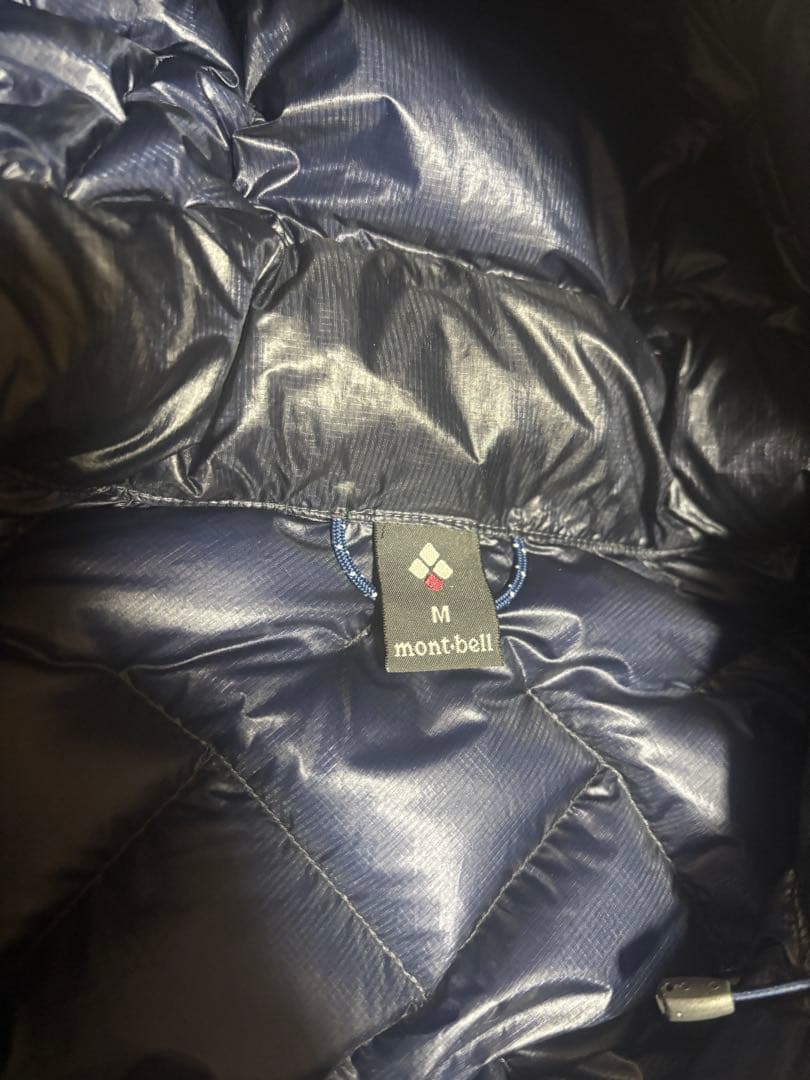mont-bell プラズマ1000 ダウンジャケット ネイビー アルパイン