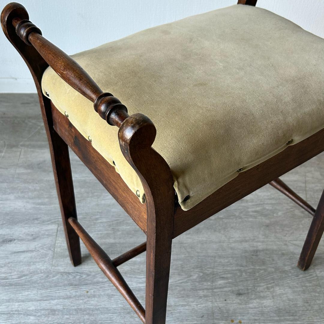 アンティーク 家具 ピアノ スツール 英国製 1930年頃　409A