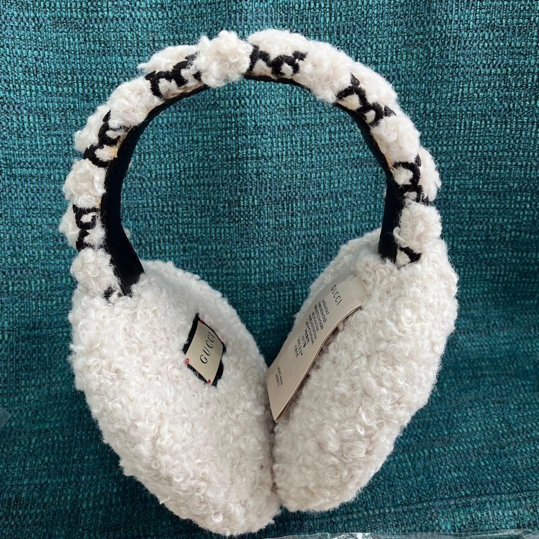 専用です 新品GUCCI GGロゴ イヤーマフ オフホワイト