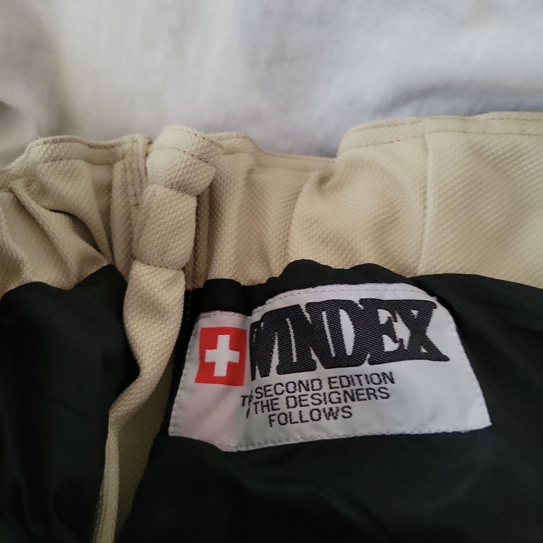 WINDEX　スキーウェア上下セット　Oサイズ　レッド×ベージュ