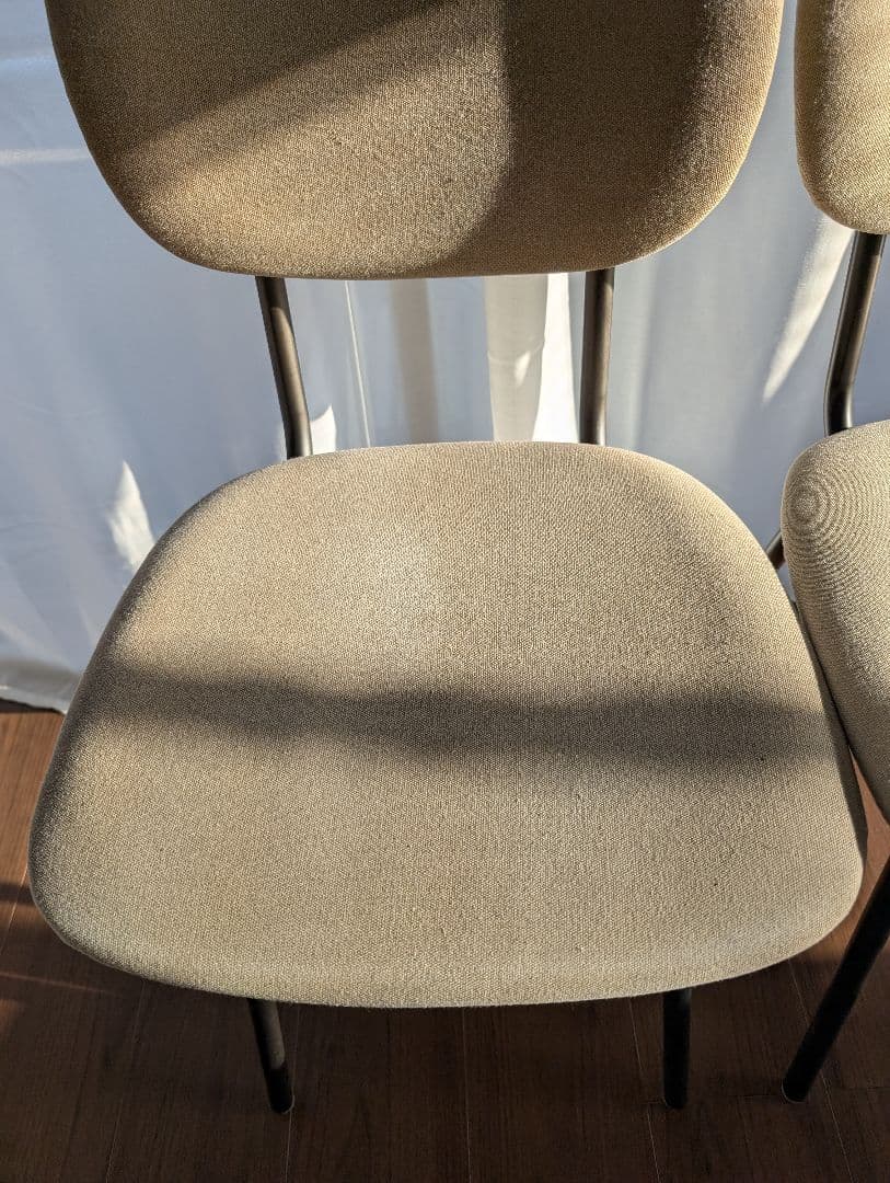 関家具　クラッシュゲート　ペッパースクールチェア　2脚セット　ペット、喫煙なし