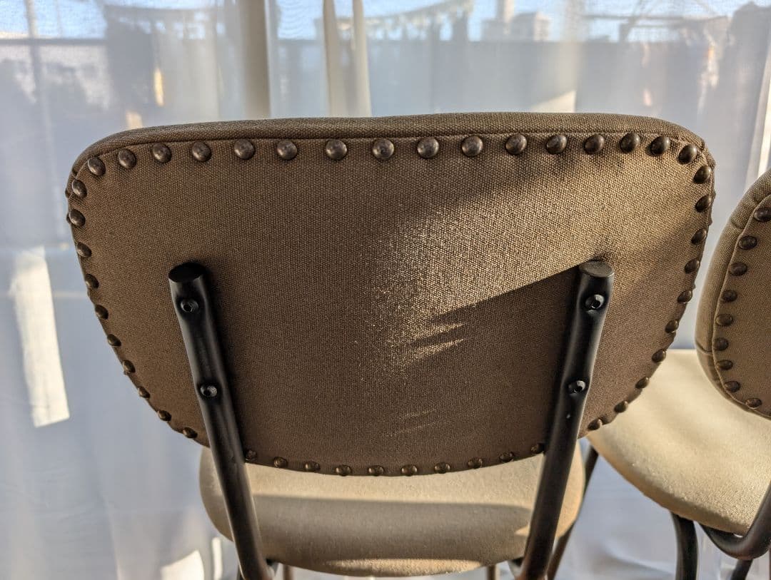 関家具　クラッシュゲート　ペッパースクールチェア　2脚セット　ペット、喫煙なし