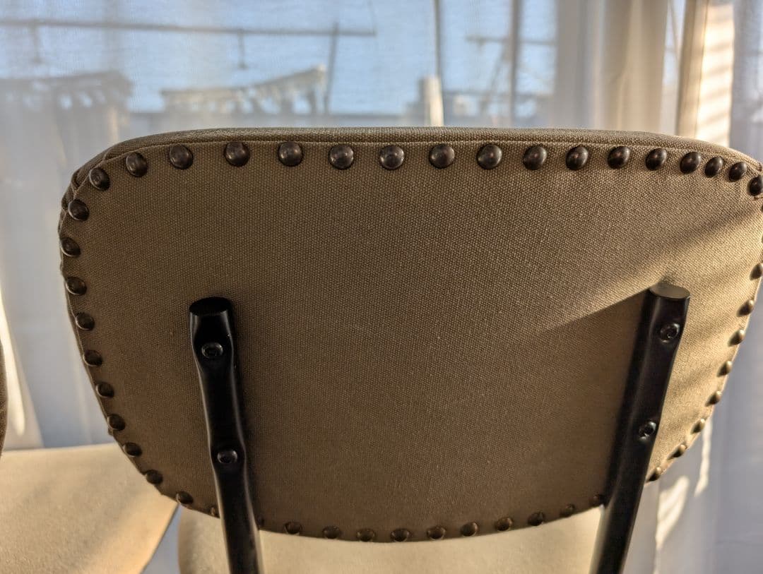 関家具　クラッシュゲート　ペッパースクールチェア　2脚セット　ペット、喫煙なし