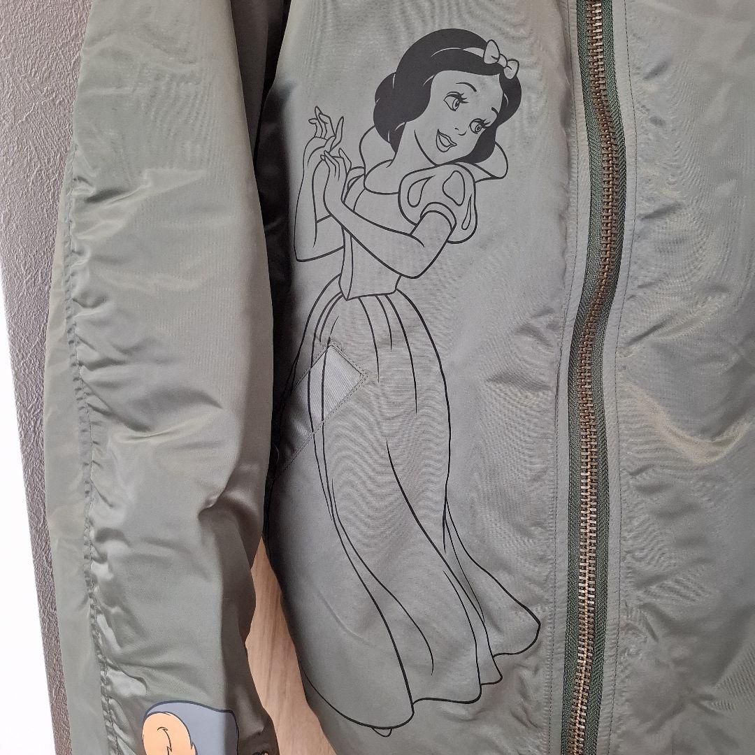 SEQUEL　スノーホワイト　 MA-1ジャケット オリーブグリーン　藤原ヒロシ