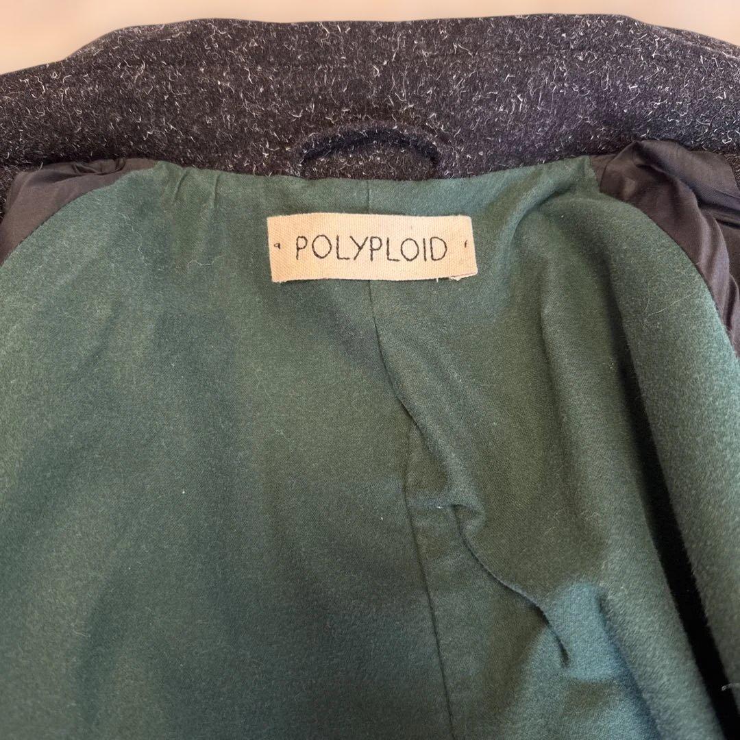 貴重【POLYPLOID】ウールコート 2 定価97,200円コモリ　オーラリー