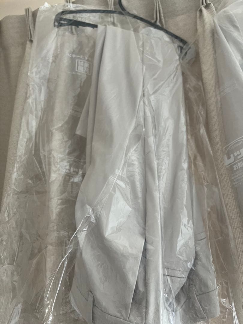 PLST ノーカラージャケット　パンツ　セットアップ　スーツ