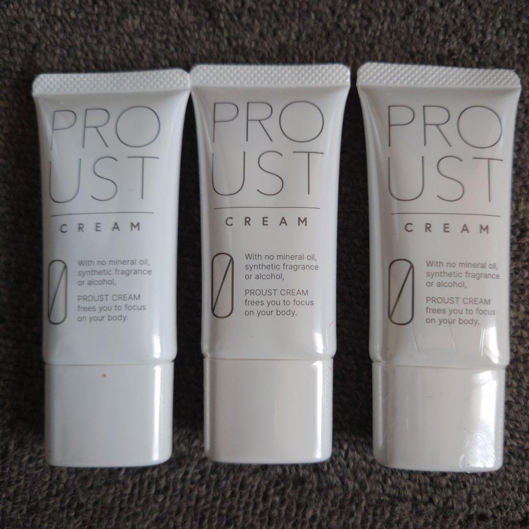 プルーストクリーム３０グラム✕３