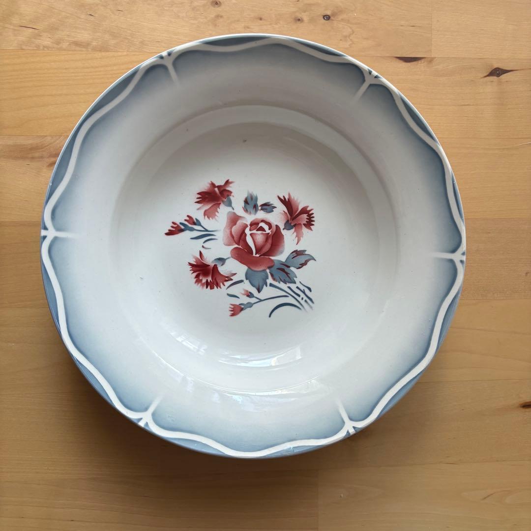 ディゴワン＆サルグミンヌ NINA ROSA 深皿 フランス アンティーク