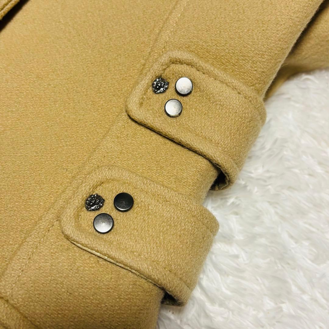 希少 ヴェルサス ヴェルサーチ フルレングス トレンチコート ウール イタリア製