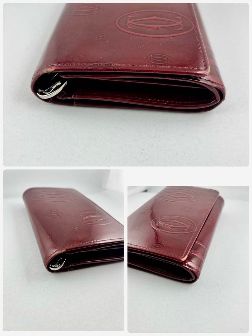 【希少】✨Cartier カルティエ パッピーバースデー コンパクトウォレット