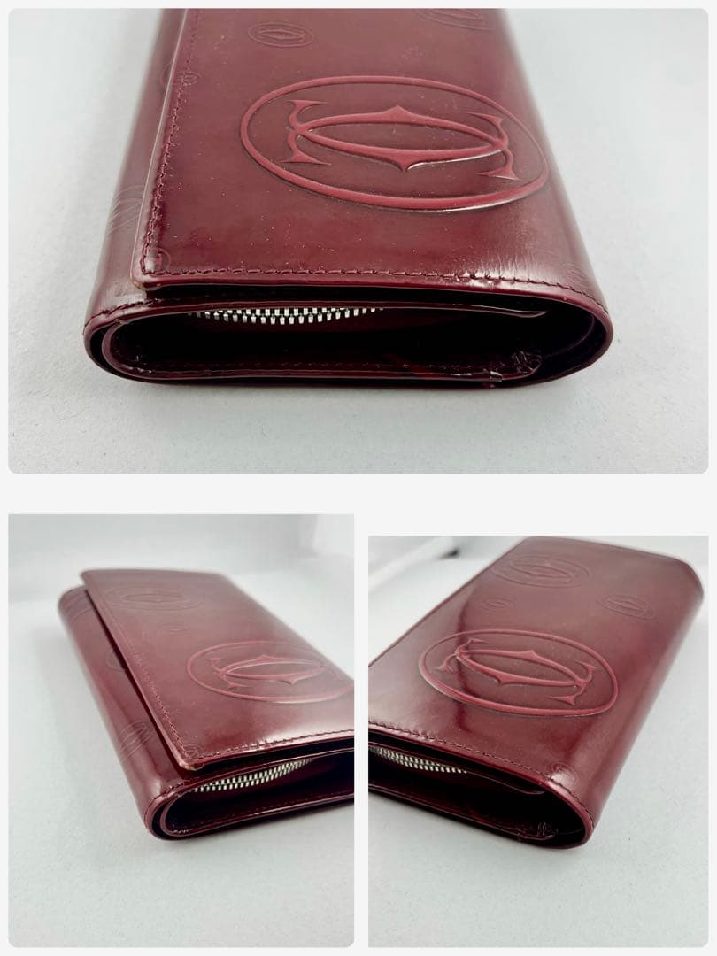 【希少】✨Cartier カルティエ パッピーバースデー コンパクトウォレット