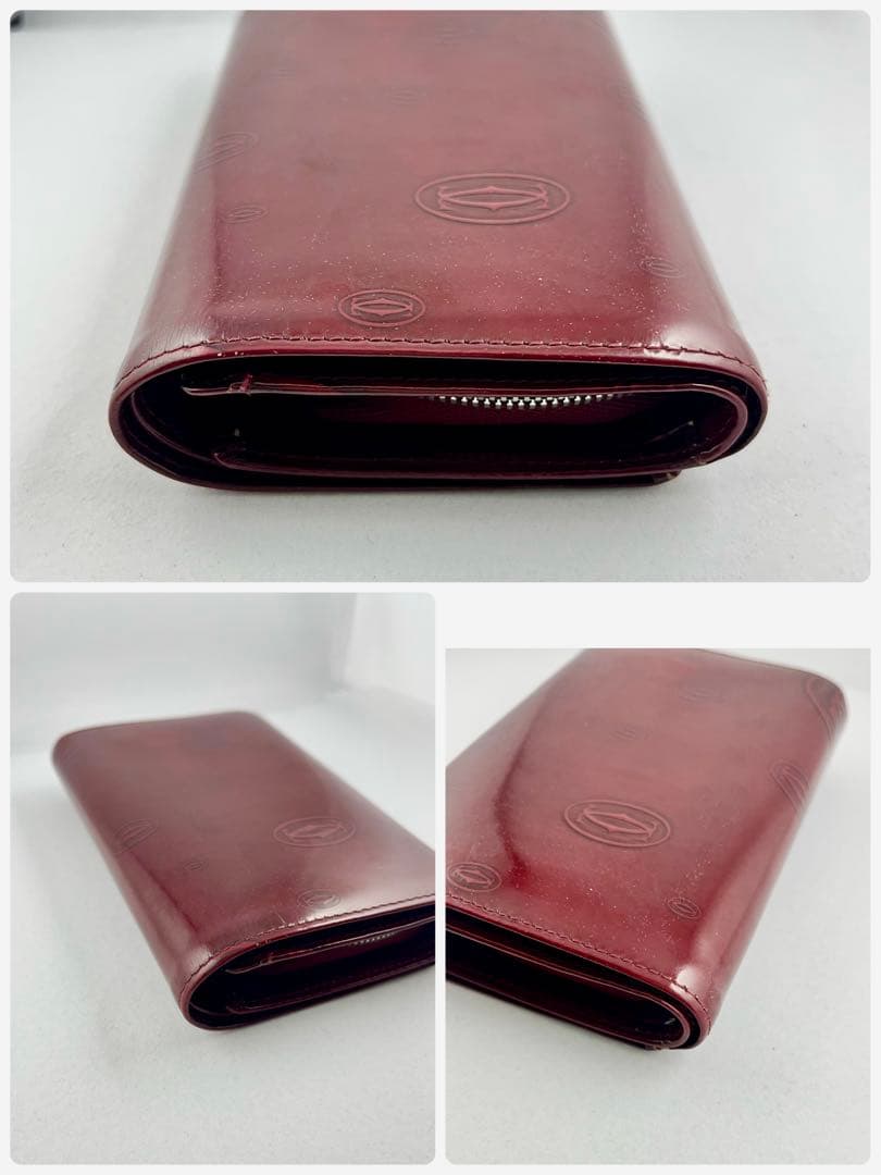 【希少】✨Cartier カルティエ パッピーバースデー コンパクトウォレット