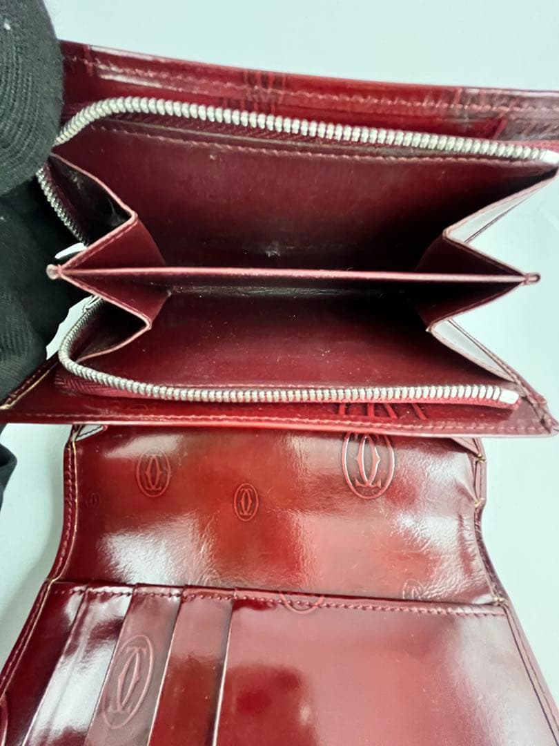 【希少】✨Cartier カルティエ パッピーバースデー コンパクトウォレット