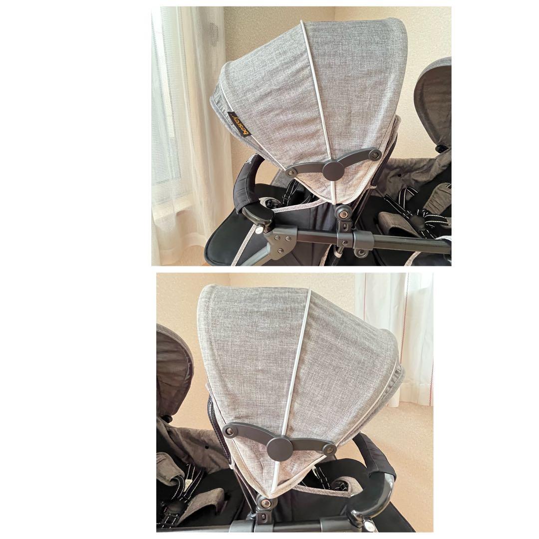 【便利❣️送料込み❣️】besrey ベスレイ　 2人乗りベビーカー⭐︎