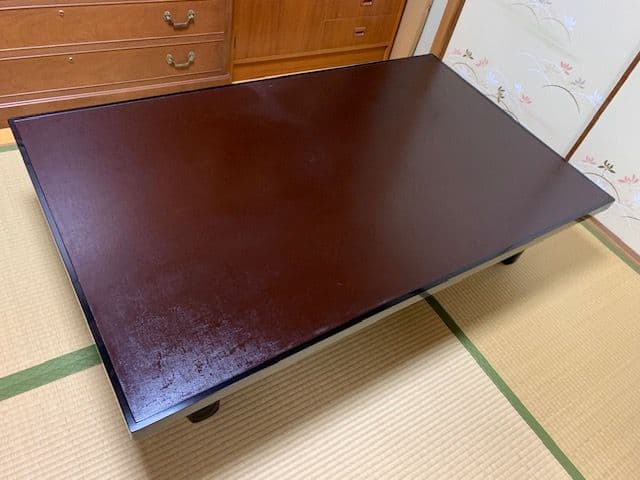 【年始処分価格】座卓 和テーブル アンティーク(漆塗)