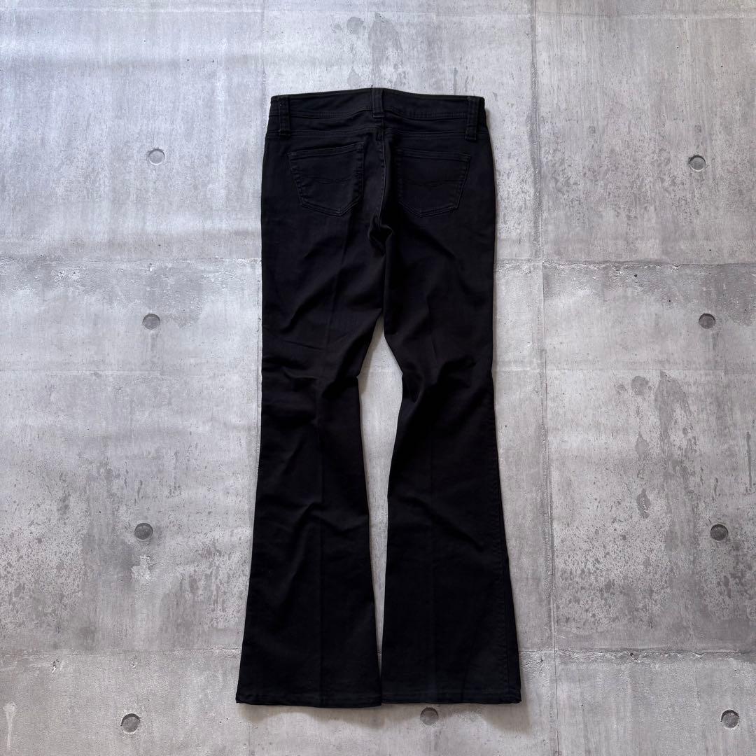 パンツ 00s archive boots cut flare pants y2k