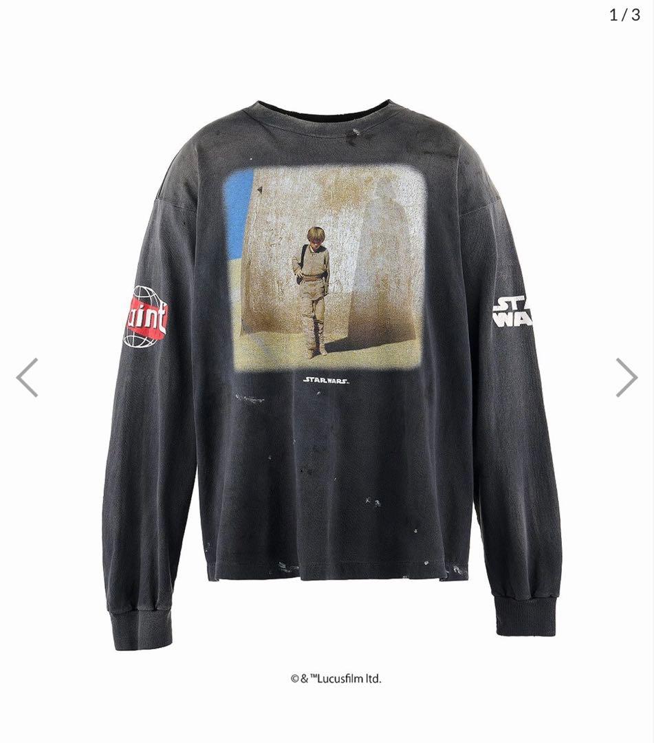 SAINT Mxxxxxx セントマイケル　STARWARS Tee ロンT