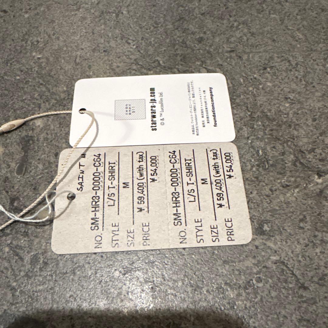 SAINT Mxxxxxx セントマイケル　STARWARS Tee ロンT