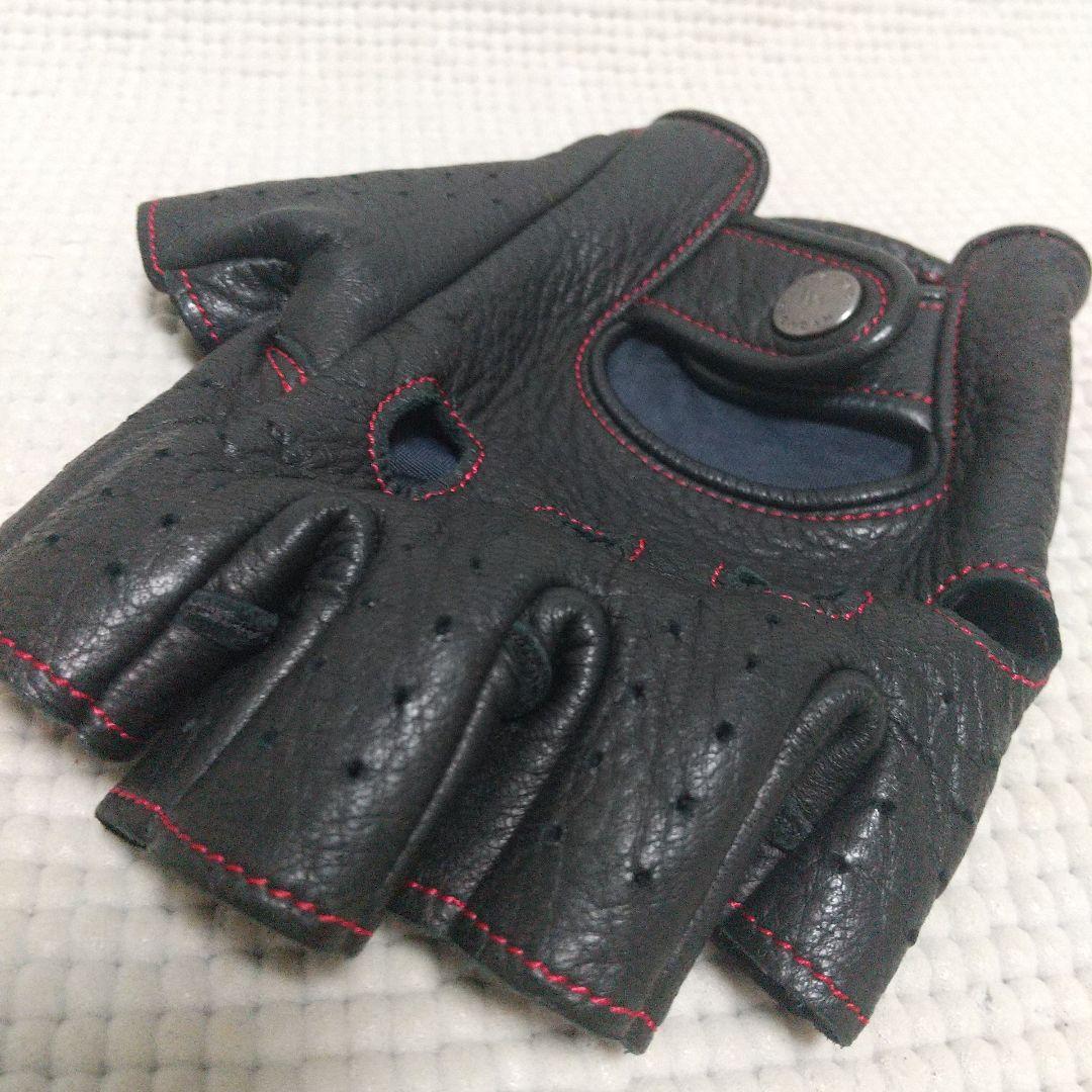 職人技！CACAZAN 高級ドライビンググローブ Lサイズ DDR-040 鹿革