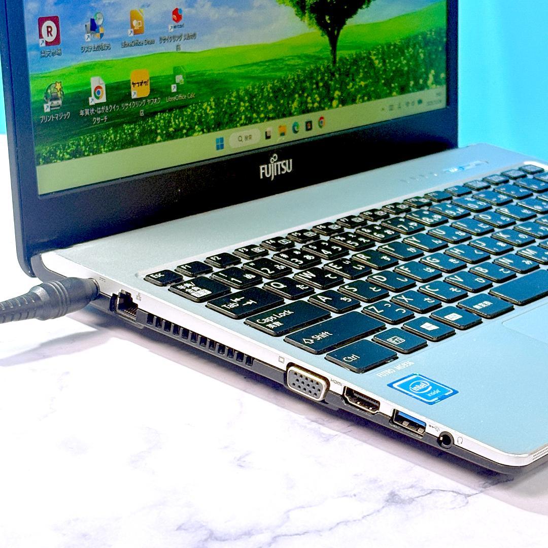 軽量コンパクト★即使用可！メモリ8GB・SSDで快速・Win11・ノートパソコン