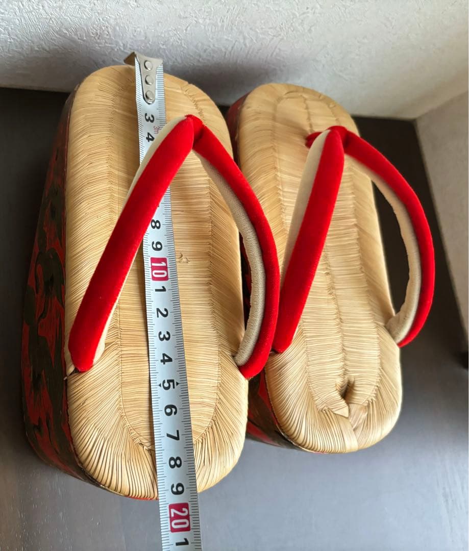 七五三おき宗こっぽりぽっくり昭和レトロ鈴畳下駄着物草履和装アンティーク鶴