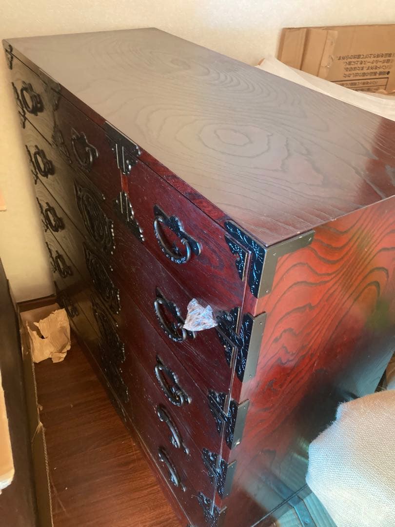 送料込　欅産業タンス