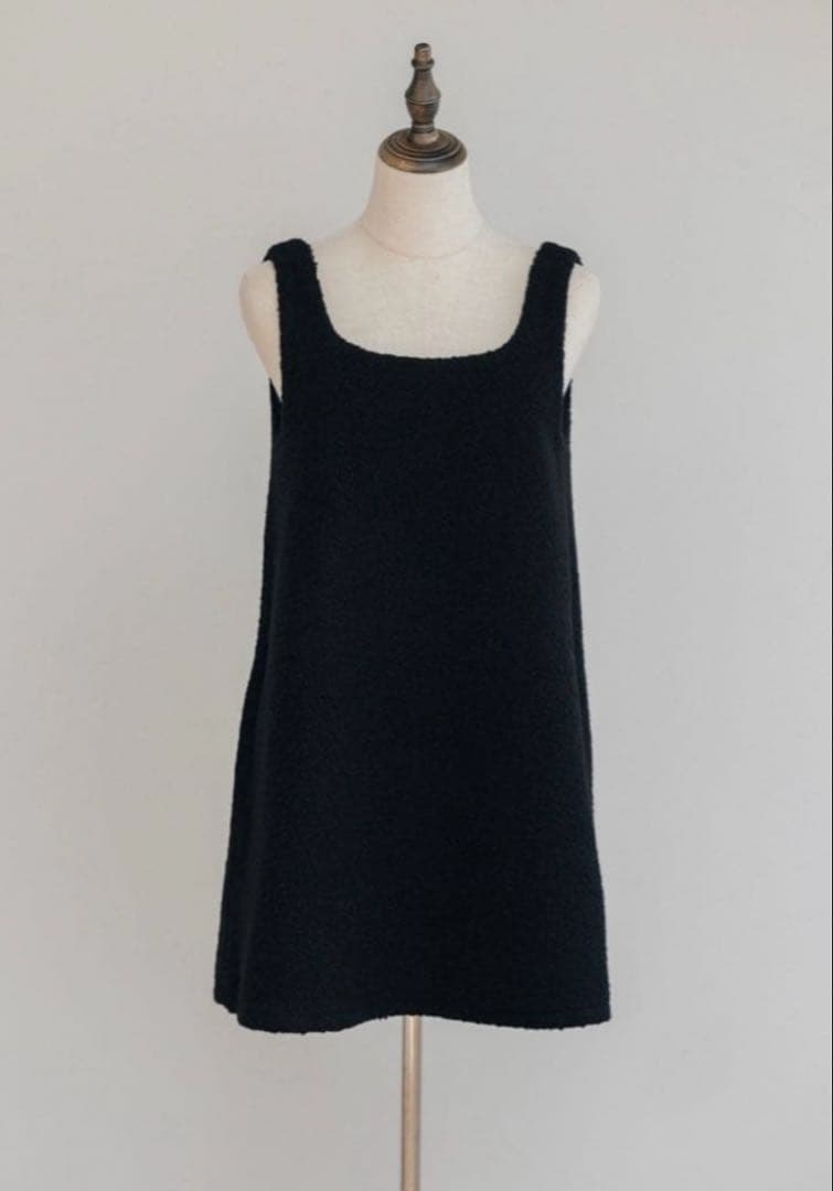 ワンピース pois square poodle onepiece