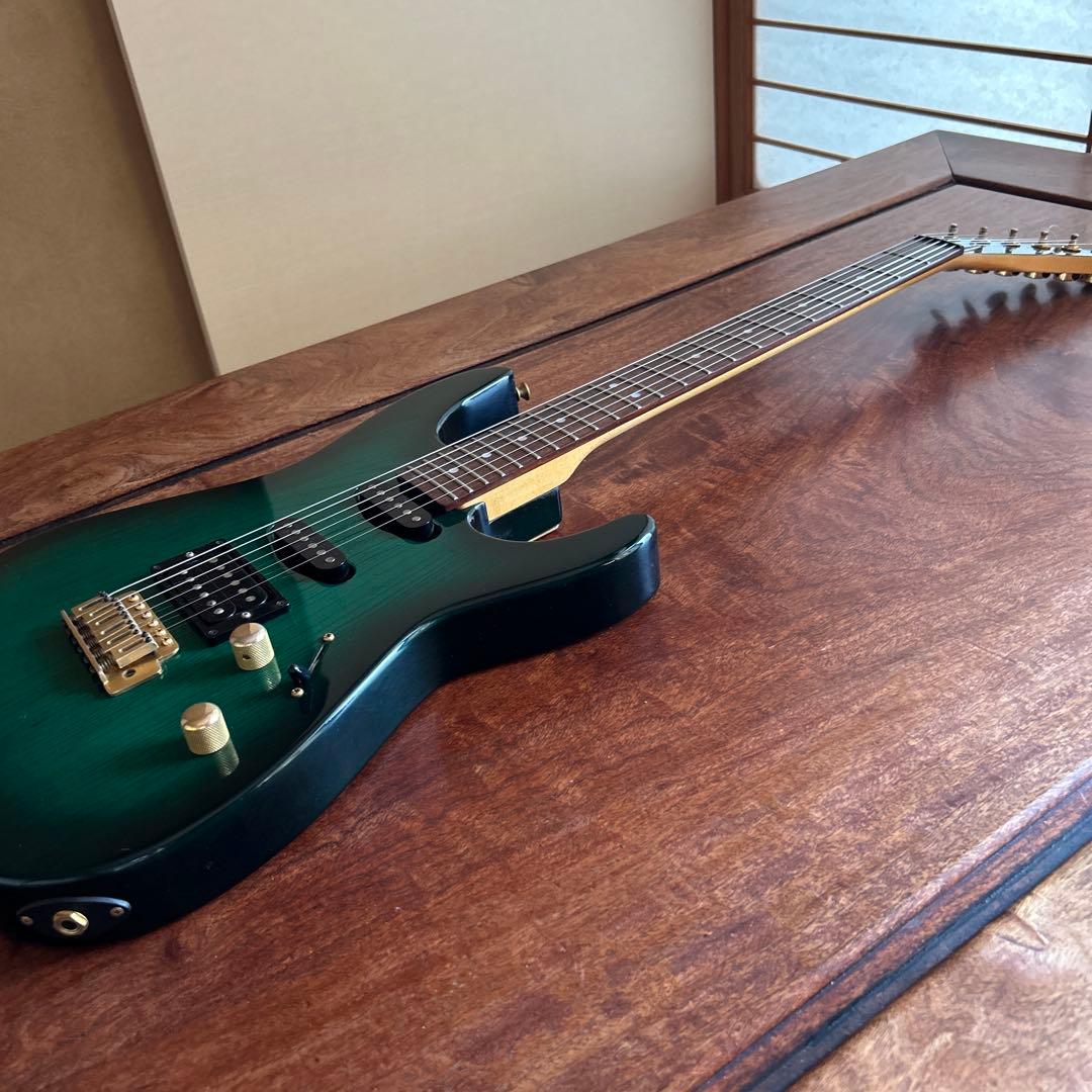 TOKAI ビンデージギター JSR シースルーウッドグリーン