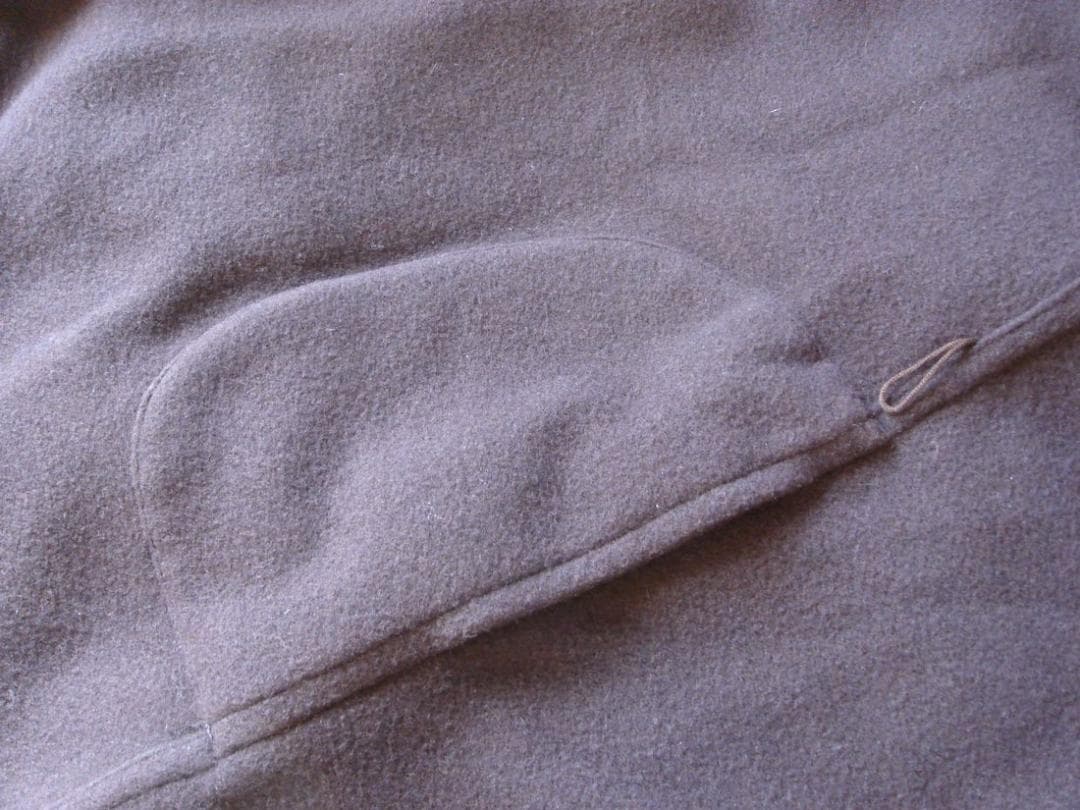 FENDI フェンディ リバーシブル ロングコート ネイビー/ブラウン