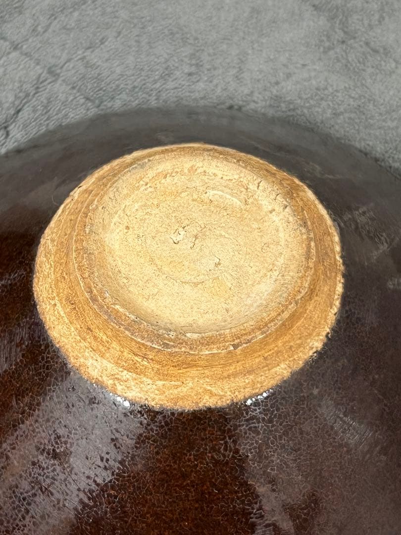 中国古美術　宋時代そば釉茶碗　XG020